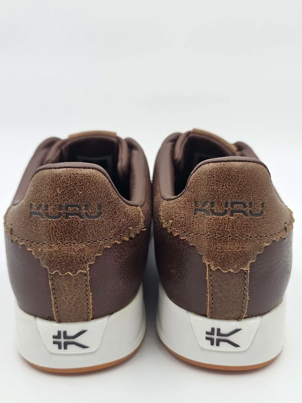 Kuru Roam Classic Court Brown Athletic Leather Shoes Sneakers Men's Size 9M- EUC